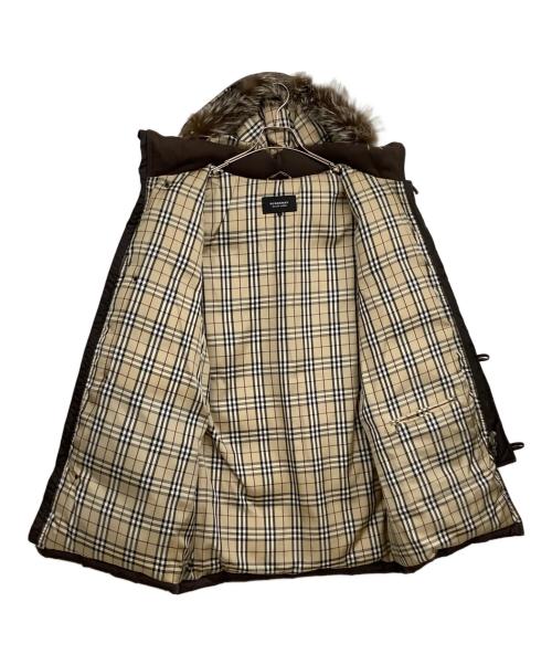 BURBERRY BLACK LABEL（バーバリーブラックレーベル）BURBERRY BLACK LABEL (バーバリーブラックレーベル) ダウンコート ブラウン サイズ:Lの古着・服飾アイテム