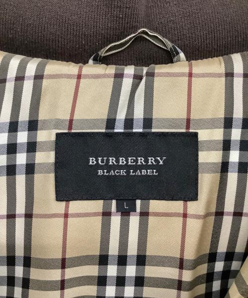 BURBERRY BLACK LABEL（バーバリーブラックレーベル）BURBERRY BLACK LABEL (バーバリーブラックレーベル) ダウンコート ブラウン サイズ:Lの古着・服飾アイテム