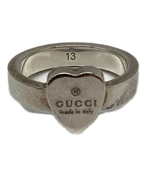 GUCCI（グッチ）GUCCI (グッチ) ハートロゴリング サイズ:13の古着・服飾アイテム