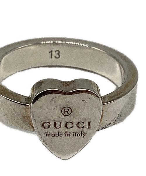GUCCI（グッチ）GUCCI (グッチ) ハートロゴリング サイズ:13の古着・服飾アイテム