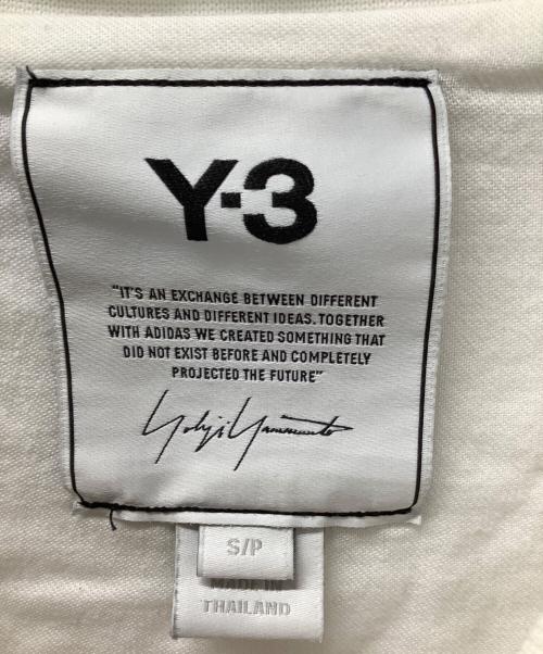 Y-3（ワイスリー）Y-3 (ワイスリー) CLASSIC PAPER JERSEY SS TEE ホワイト サイズ:Sの古着・服飾アイテム