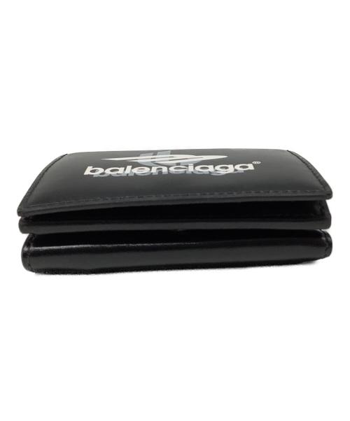 BALENCIAGA（バレンシアガ）BALENCIAGA (バレンシアガ) 3つ折り財布 ブラックの古着・服飾アイテム