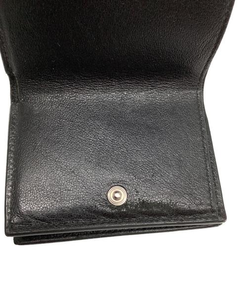 BALENCIAGA（バレンシアガ）BALENCIAGA (バレンシアガ) 3つ折り財布 ブラックの古着・服飾アイテム