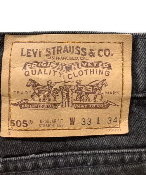 LEVI'S（リーバイス）LEVI'S (リーバイス) デニムパンツ ブラック サイズ:W33L34の古着・服飾アイテム