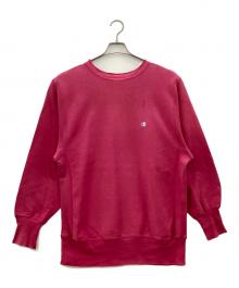 Champion REVERSE WEAVE（チャンピオン リバース ウィーブ）の古着「スウェット」｜ピンク