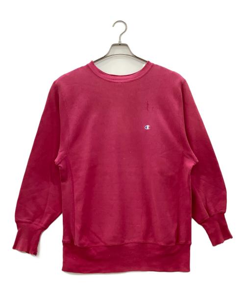 Champion REVERSE WEAVE（チャンピオン リバース ウィーブ）Champion REVERSE WEAVE (チャンピオン リバース ウィーブ) スウェット ピンク サイズ:XLの古着・服飾アイテム