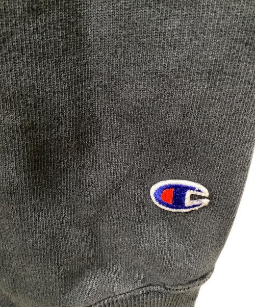 Champion REVERSE WEAVE（チャンピオン リバース ウィーブ）Champion REVERSE WEAVE (チャンピオン リバース ウィーブ) クルーネックスウェット ブラック サイズ:Lの古着・服飾アイテム