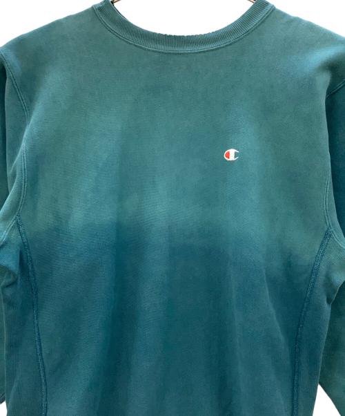Champion REVERSE WEAVE（チャンピオン リバース ウィーブ）Champion REVERSE WEAVE (チャンピオン リバース ウィーブ) スウェット グリーン サイズ:Lの古着・服飾アイテム