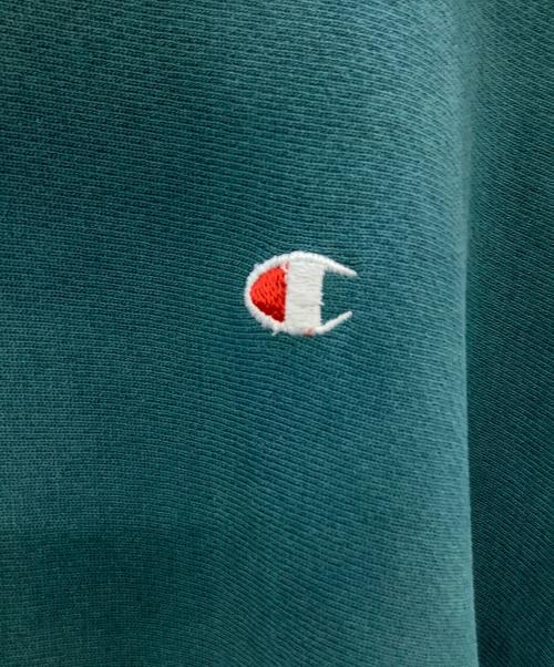 Champion REVERSE WEAVE（チャンピオン リバース ウィーブ）Champion REVERSE WEAVE (チャンピオン リバース ウィーブ) スウェット グリーン サイズ:Lの古着・服飾アイテム