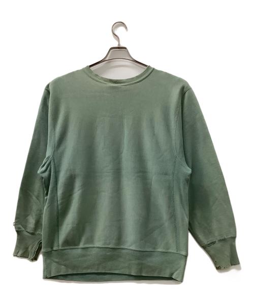 Champion REVERSE WEAVE（チャンピオン リバース ウィーブ）Champion REVERSE WEAVE (チャンピオン リバース ウィーブ) スウェット グリーン サイズ:XLの古着・服飾アイテム