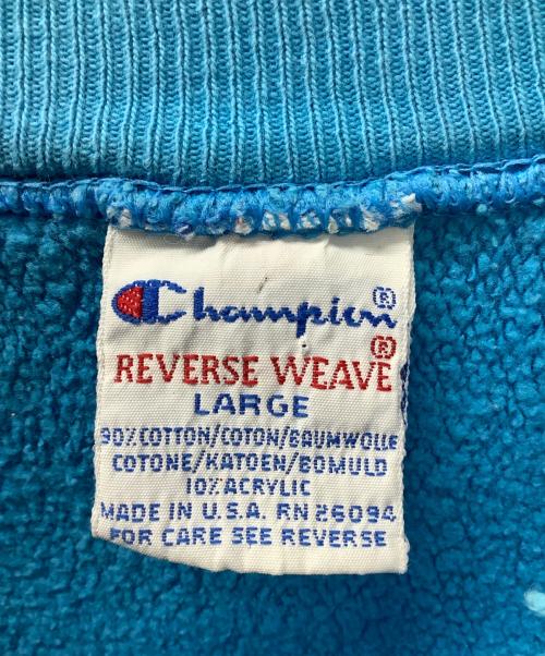 Champion REVERSE WEAVE（チャンピオン リバース ウィーブ）Champion REVERSE WEAVE (チャンピオン リバース ウィーブ) スウェット スカイブルー サイズ:Lの古着・服飾アイテム