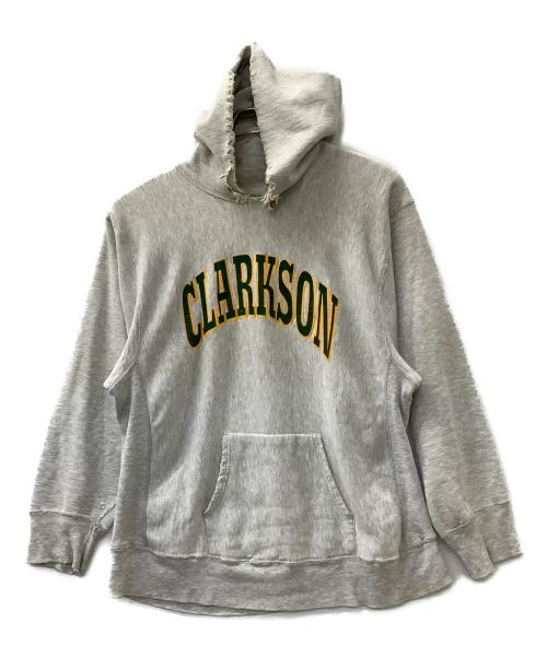 Champion REVERSE WEAVE（チャンピオン リバース ウィーブ）Champion REVERSE WEAVE (チャンピオン リバース ウィーブ) プルオーバーパーカー グレー サイズ:XXLの古着・服飾アイテム