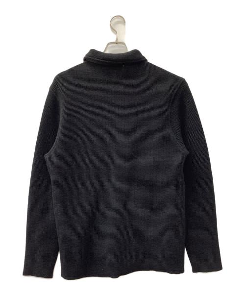 Jhane Barnes（Jhane Barnes）Jhane Barnes (Jhane Barnes) Neiman Marcus (ニーマンマーカス) 切替ジャケット ブラック サイズ:38の古着・服飾アイテム