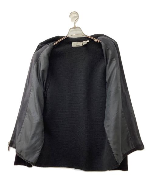 Jhane Barnes（Jhane Barnes）Jhane Barnes (Jhane Barnes) Neiman Marcus (ニーマンマーカス) 切替ジャケット ブラック サイズ:38の古着・服飾アイテム