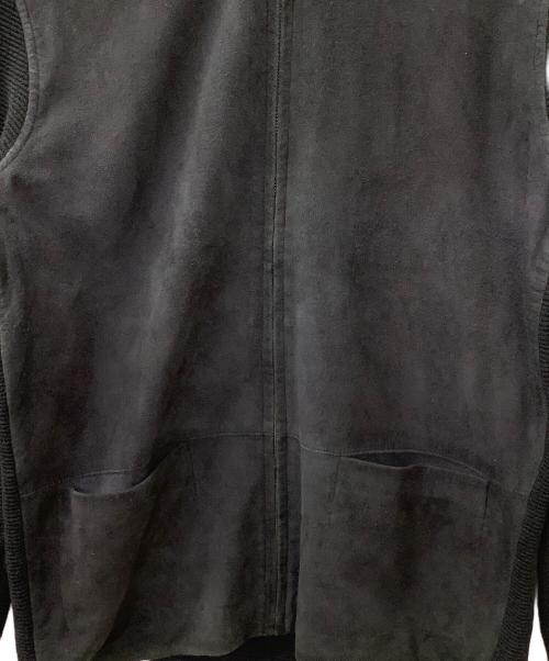 Jhane Barnes（Jhane Barnes）Jhane Barnes (Jhane Barnes) Neiman Marcus (ニーマンマーカス) 切替ジャケット ブラック サイズ:38の古着・服飾アイテム