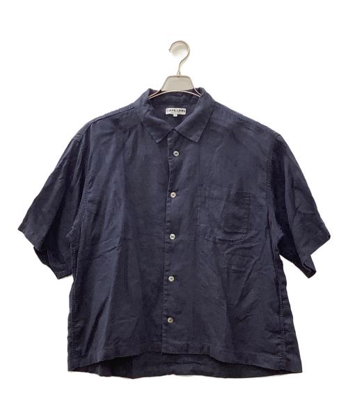 CAHLUMN（カウラム）CAHLUMN (カウラム) 半袖シャツ ネイビー サイズ:XLの古着・服飾アイテム