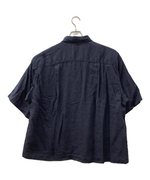 CAHLUMN（カウラム）CAHLUMN (カウラム) 半袖シャツ ネイビー サイズ:XLの古着・服飾アイテム