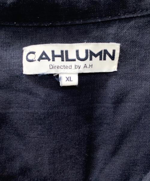 CAHLUMN（カウラム）CAHLUMN (カウラム) 半袖シャツ ネイビー サイズ:XLの古着・服飾アイテム