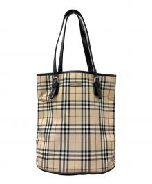 BURBERRY BLUE LABEL（バーバリー ブルー レーベル）の古着「トートバッグ」｜ベージュ