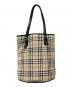 BURBERRY BLUE LABEL (バーバリー ブルー レーベル) トートバッグ ベージュ：15000円
