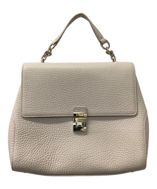 FURLA（フルラ）FURLA (フルラ) 2WAYバッグ ベージュの古着・服飾アイテム
