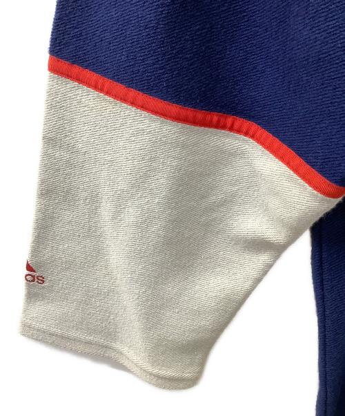 adidas（アディダス）adidas (アディダス) スウェット ブルー サイズ:2XLの古着・服飾アイテム