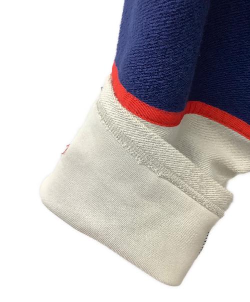 adidas（アディダス）adidas (アディダス) スウェット ブルー サイズ:2XLの古着・服飾アイテム