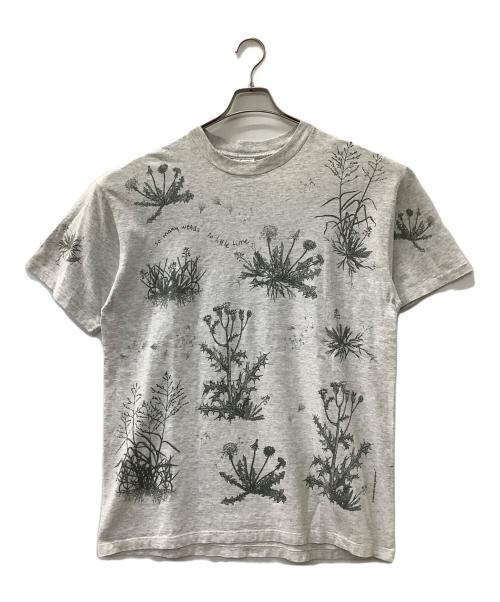 rel e vant products（レラバント プロダクツ）rel e vant products (レラバント プロダクツ) ダンデライオン 半袖Tシャツ グレー サイズ:XLの古着・服飾アイテム
