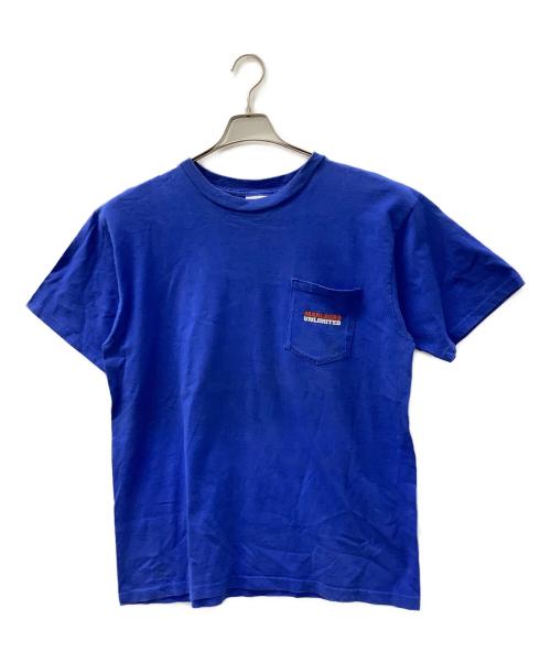 UNLIMITED Marlboro（アンリミテッドマルボロ）UNLIMITED Marlboro (アンリミテッドマルボロ) 半袖Tシャツ ブルー サイズ:XLの古着・服飾アイテム