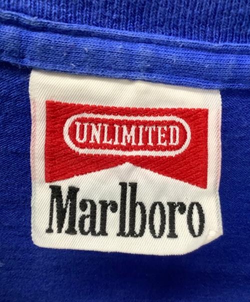 UNLIMITED Marlboro（アンリミテッドマルボロ）UNLIMITED Marlboro (アンリミテッドマルボロ) 半袖Tシャツ ブルー サイズ:XLの古着・服飾アイテム