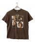 ALSTYLE APPAREL & ACTIVEWEAR（アレスタイルアパレル＆アクティブウェア）の古着「Beatles LET IT BE 半袖Tシャツ」｜ブラウン