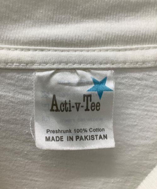 acti-v-Tee（アクティヴィティー）acti-v-Tee (アクティヴィティー) ビートルズ 半袖Tシャツ ホワイト サイズ:-の古着・服飾アイテム