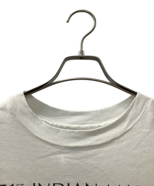 Hanes（ヘインズ）Hanes (ヘインズ) インディアンマーケット 90's ホワイト サイズ:Lの古着・服飾アイテム