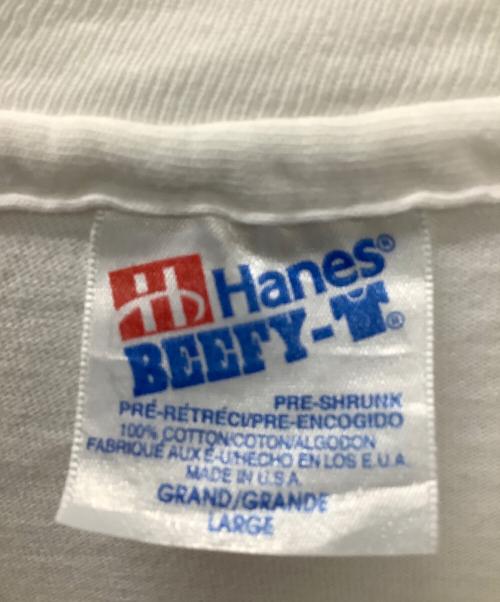 Hanes（ヘインズ）Hanes (ヘインズ) インディアンマーケット 90's ホワイト サイズ:Lの古着・服飾アイテム