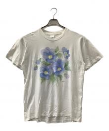 soft as a GRAPE（ソフト・アズ・ア・グレープ）の古着「半袖Tシャツ」｜ホワイト