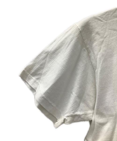 soft as a GRAPE（ソフト・アズ・ア・グレープ）soft as a GRAPE (ソフト・アズ・ア・グレープ) 半袖Tシャツ ホワイト サイズ:Lの古着・服飾アイテム