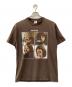 ALSTYLE APPAREL & ACTIVEWEAR（アレスタイルアパレル＆アクティブウェア）の古着「Beatles LET IT BE 半袖Tシャツ」｜ブラウン