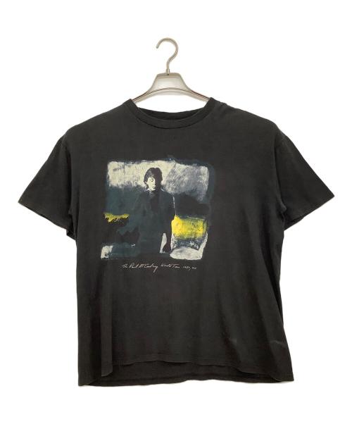 BROCKUM（ブロッカム）BROCKUM (ブロッカム) The Paul McCartney World Tour 1989/90 半袖Tシャツ ブラック サイズ:XLの古着・服飾アイテム