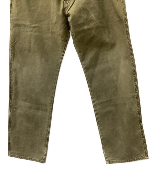stussy（ステューシー）stussy (ステューシー) デニムパンツ カーキ サイズ:34の古着・服飾アイテム