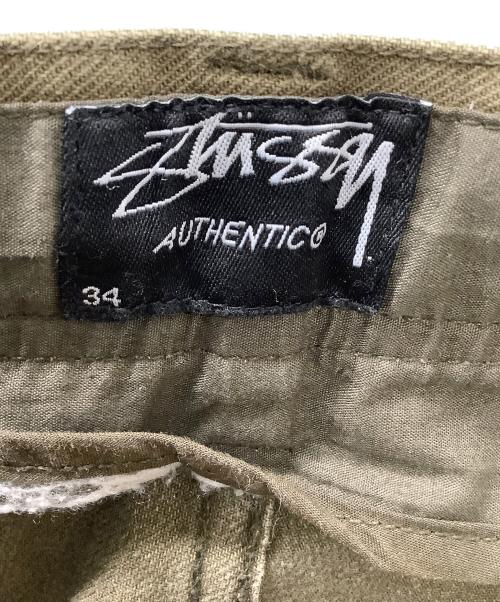 stussy（ステューシー）stussy (ステューシー) デニムパンツ カーキ サイズ:34の古着・服飾アイテム