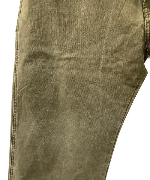 stussy（ステューシー）stussy (ステューシー) デニムパンツ カーキ サイズ:34の古着・服飾アイテム
