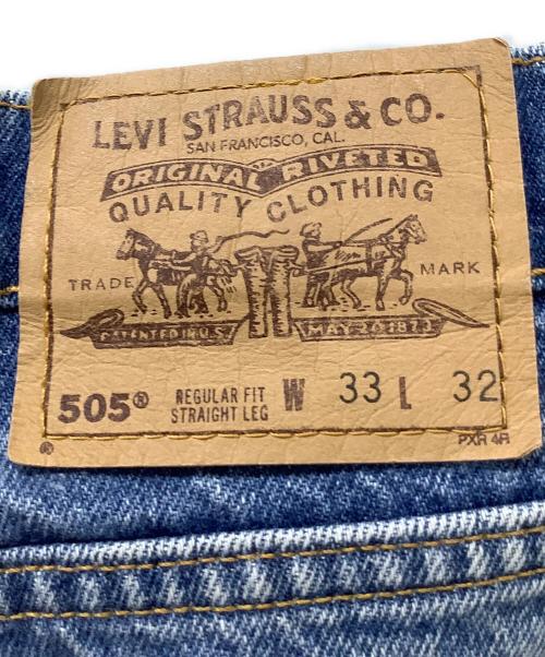 LEVI'S（リーバイス）LEVI'S (リーバイス) 505デニムパンツ ブルー サイズ:W33L32の古着・服飾アイテム