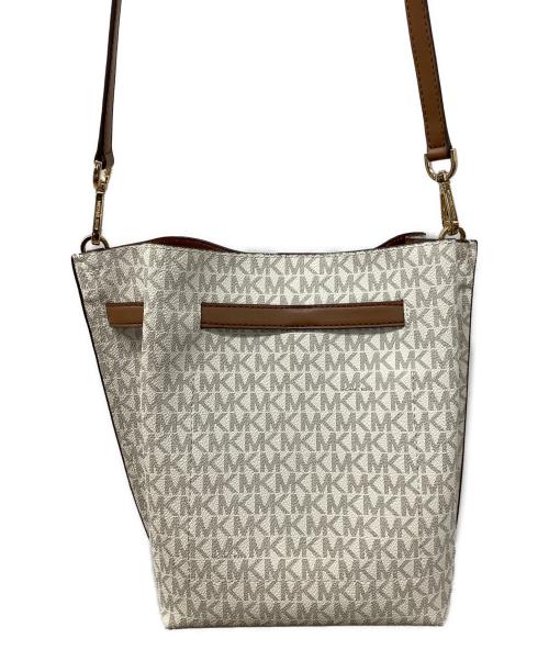 MICHAEL KORS（マイケルコース）MICHAEL KORS (マイケルコース) ショルダーバッグ ベージュの古着・服飾アイテム