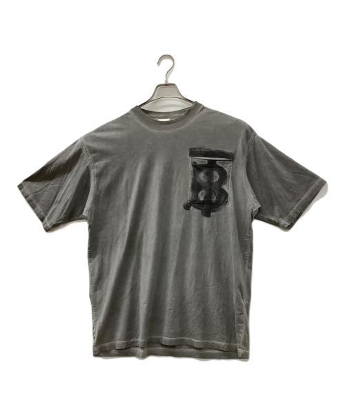 BURBERRY（バーバリー）BURBERRY (バーバリー) 半袖Tシャツ グレー サイズ:Mの古着・服飾アイテム
