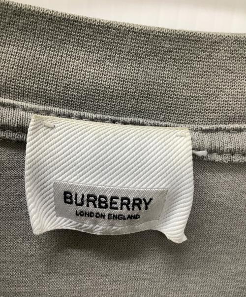 BURBERRY（バーバリー）BURBERRY (バーバリー) 半袖Tシャツ グレー サイズ:Mの古着・服飾アイテム