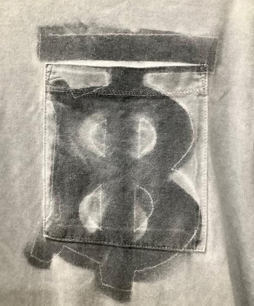 BURBERRY（バーバリー）BURBERRY (バーバリー) 半袖Tシャツ グレー サイズ:Mの古着・服飾アイテム