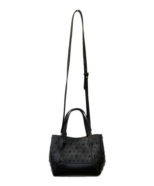 JIMMY CHOO（ジミーチュウ）JIMMY CHOO (ジミーチュウ) ダイヤモンド トート ブラックの古着・服飾アイテム