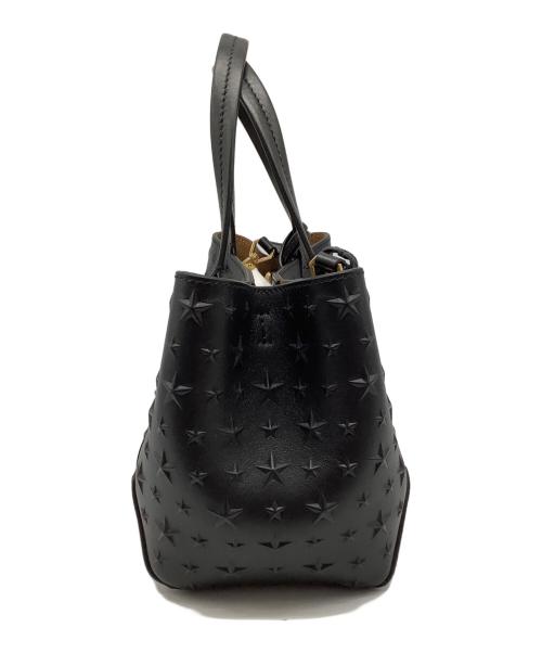 JIMMY CHOO（ジミーチュウ）JIMMY CHOO (ジミーチュウ) ダイヤモンド トート ブラックの古着・服飾アイテム