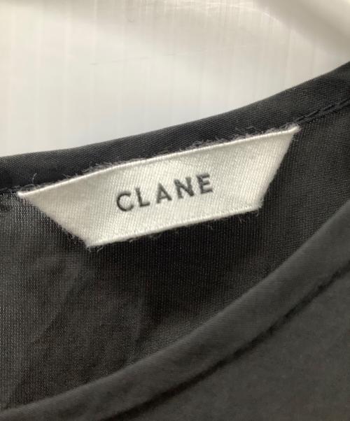 CLANE（クラネ）CLANE (クラネ) CLANE SQUARE SLEEVE BLOUSE ブラック サイズ:1の古着・服飾アイテム