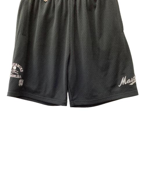 MITCHELL & NESS（ミッチェルアンドネス）MITCHELL & NESS (ミッチェルアンドネス) master mind (マスター マインド) WORLD MESH SHORTS ブラック サイズ:Lの古着・服飾アイテム